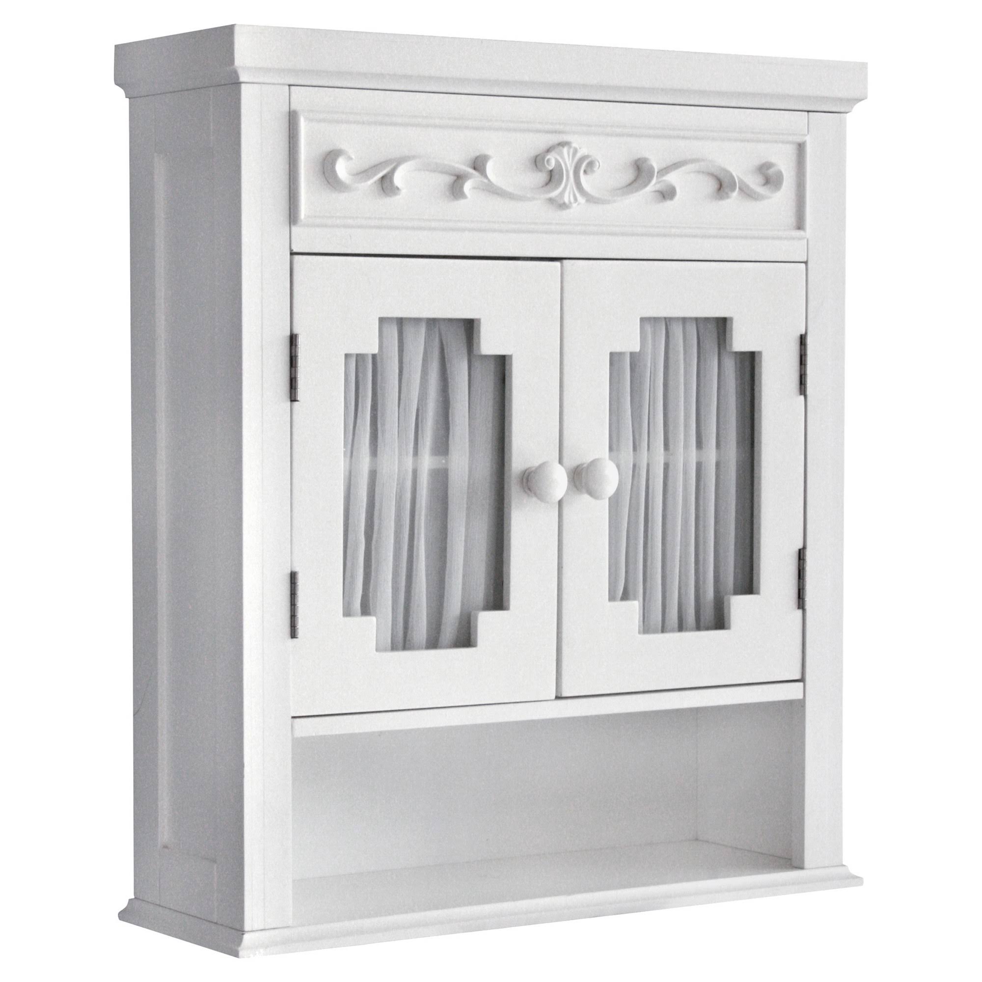 White Wall Cabinet P5655