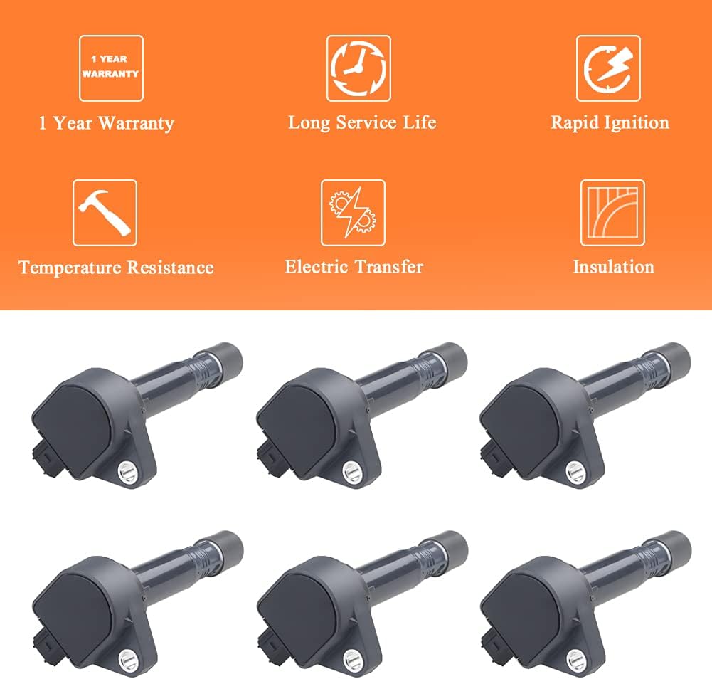 Ignition Coils Pack of 6 Q521
