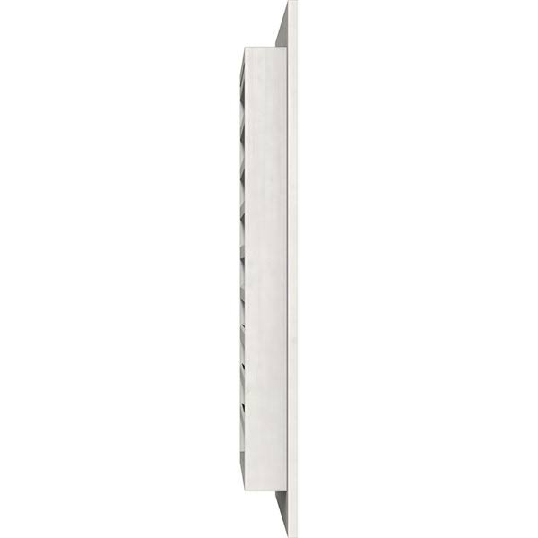 Primed Smooth Vertical Gable Vent L67981
