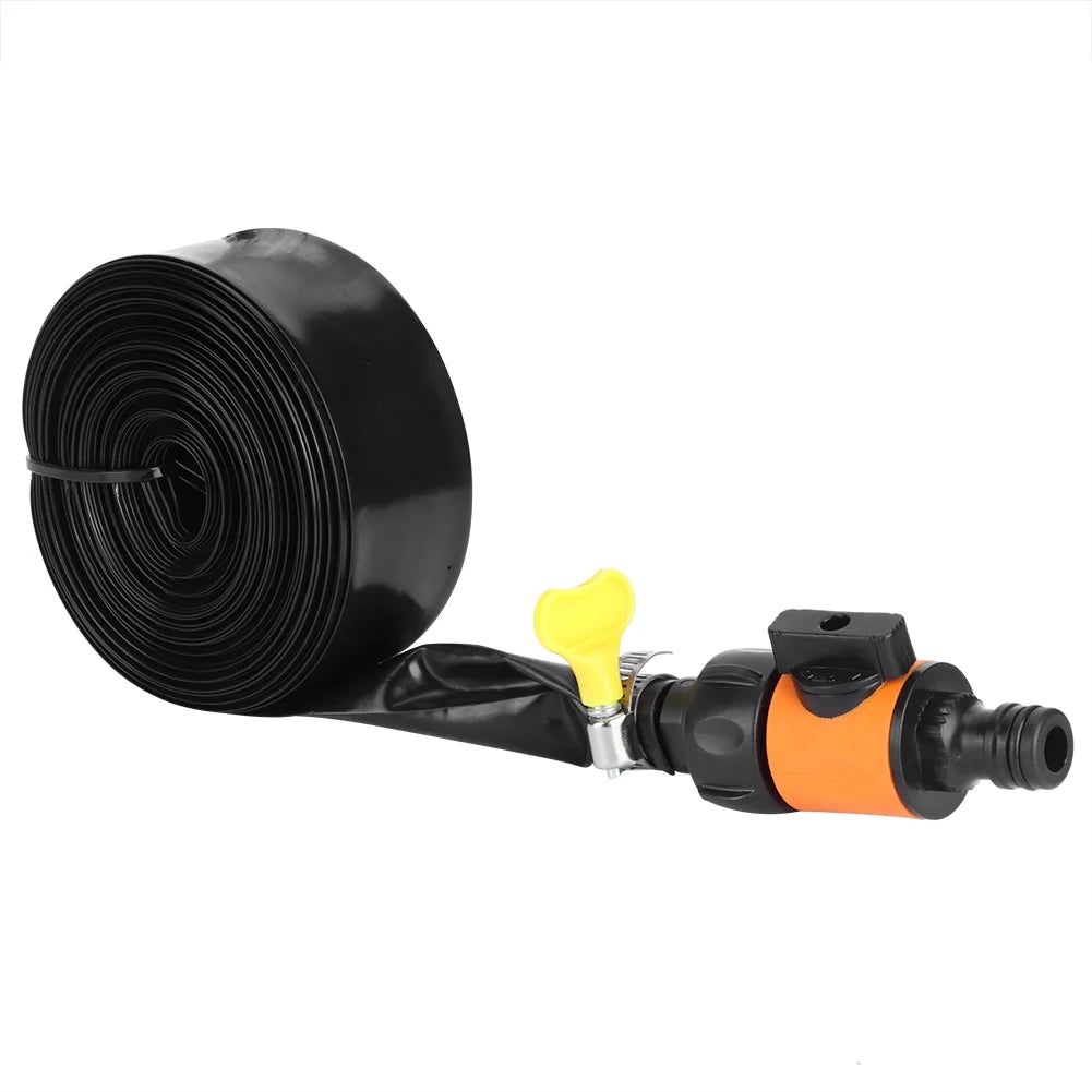 Rociador de agua de trampolín al aire libre PVC Naranja 15m Z6716