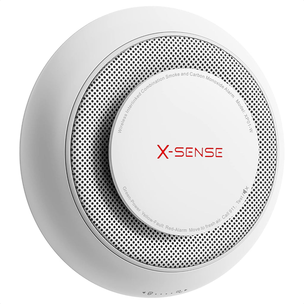 6-Pack Wireless Interconnected Smoke and Carbon Monoxide Detector Alarm L390