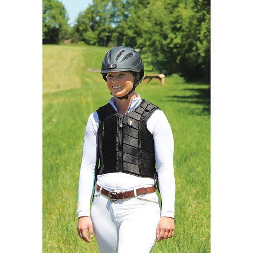 Black Youth Eventer Protective Vest W7444