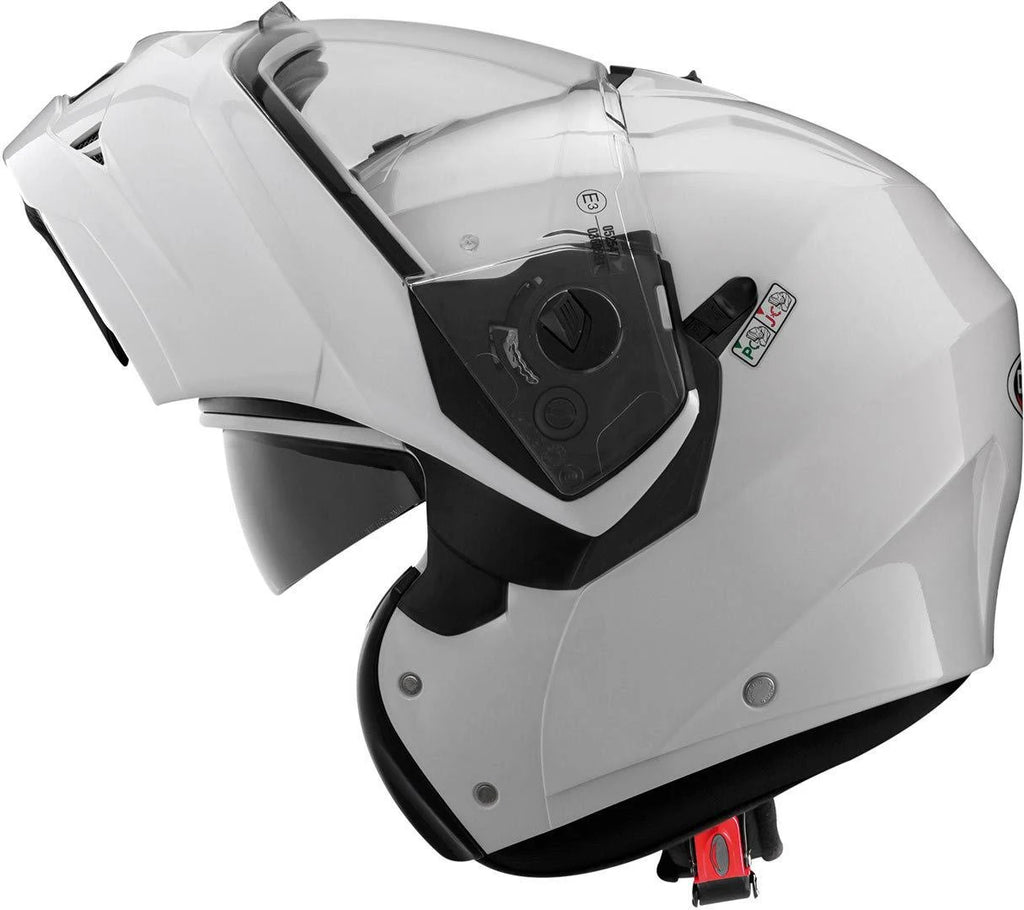 White XL Flip-Up Helmet X4099