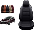 Black PU Leather Seat Cover for Civic Sedan Y25032