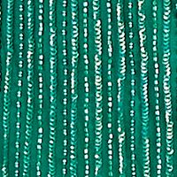 Green Zippered Sheer Mesh Inset V-back Lined Sleeveless Sweetheart Neckline Mini Sheath Dress Y8295