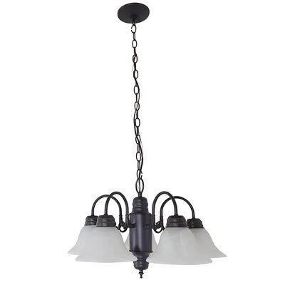 Oil Rubbed Bronze 5-Light Chandelier H385167