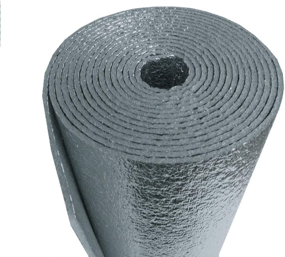 4' x 250' Roll (1000 Sqft) Vehicle Insulation Sound Deadener & Heat Barrier Mat E47380
