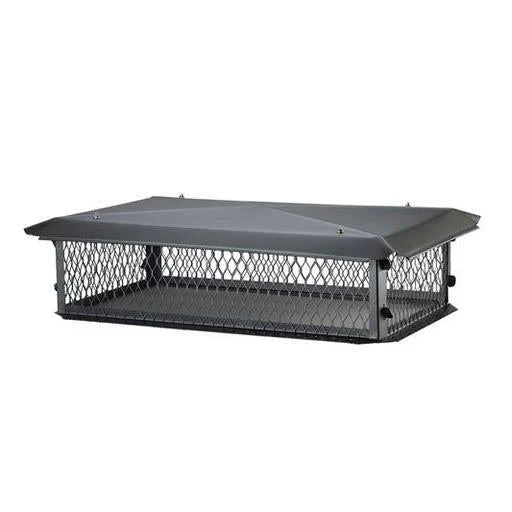 Black Galv Chimney Cap S740