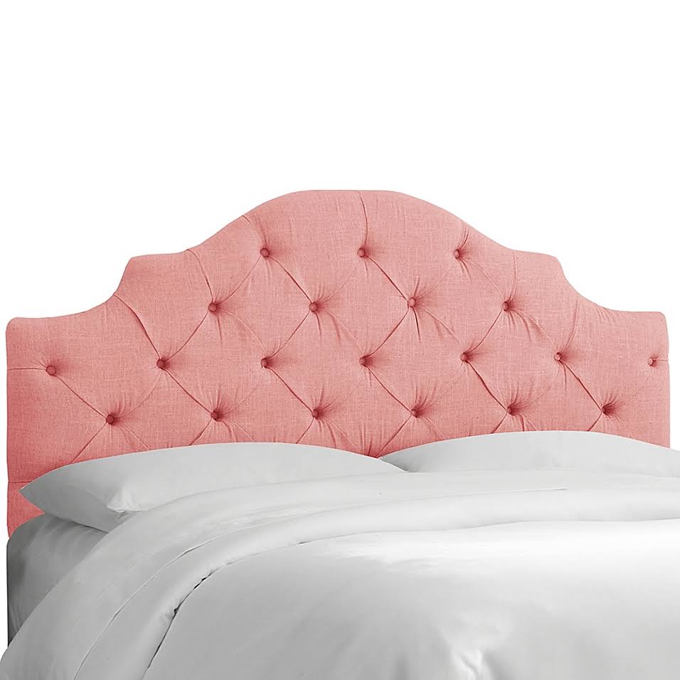 Pink Tufted Queen Headboard Q746