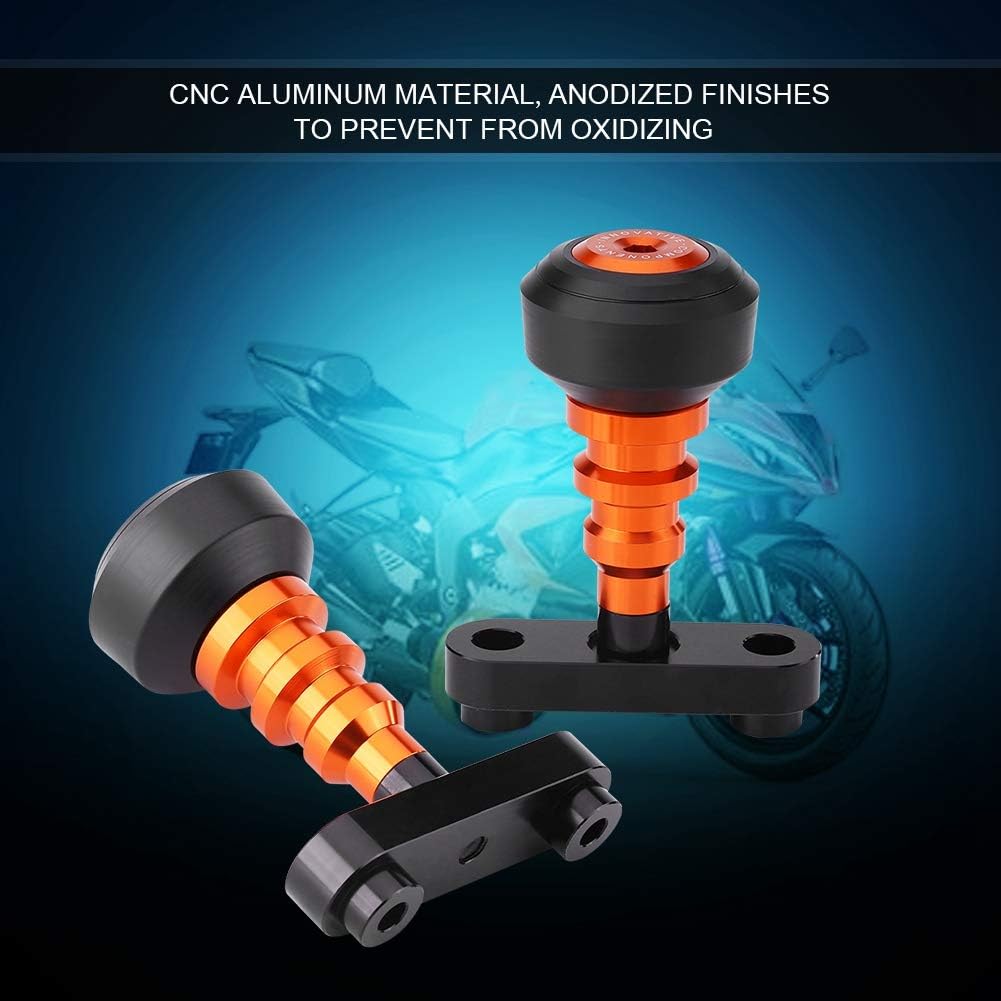 Pair of CNC Front Fork Frame Slider Anti-Collision Protector Q6697
