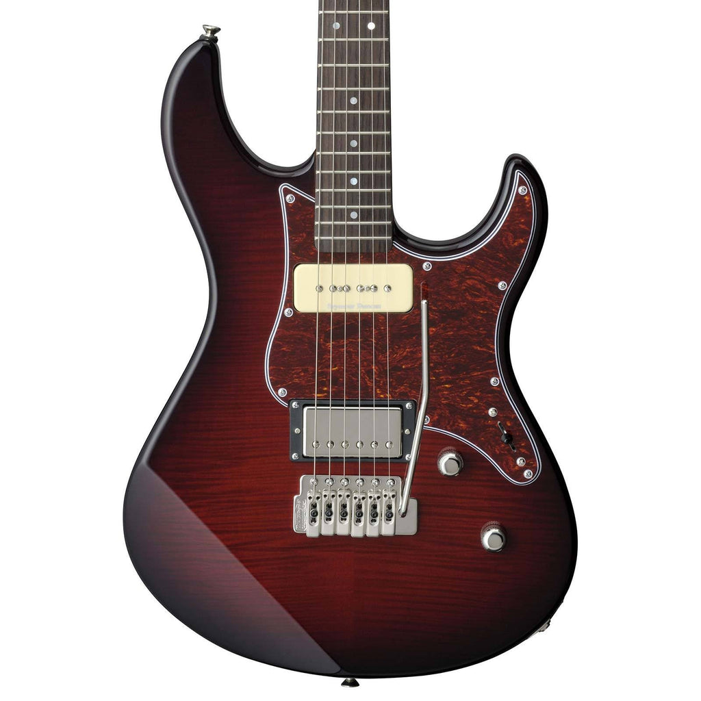 Dark Red Burst Electric Guitar with Rosewood Fretboard C18003