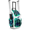 Aqua Wheeled Duffel Bat Bag O201319