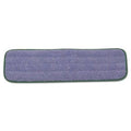 Microfiber Wet Mopping Pad, 18 1/2 inch x 5 1/2 inch x 1/2 inch, Green, 12/Carton I3628