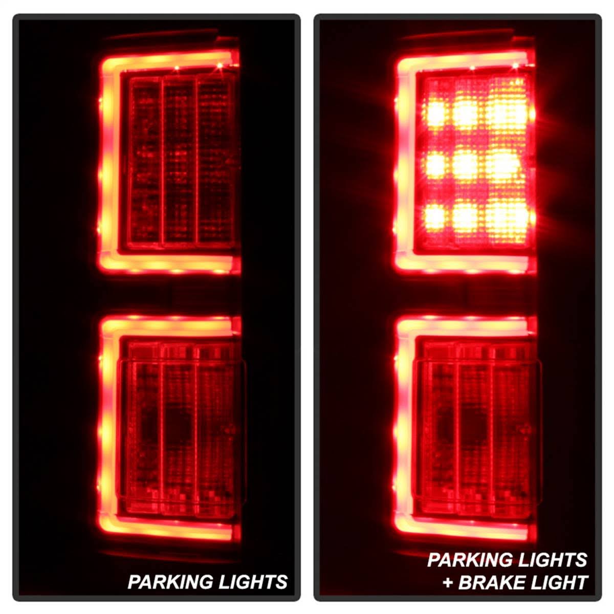 Black Light Bar LED Tail Lights G556