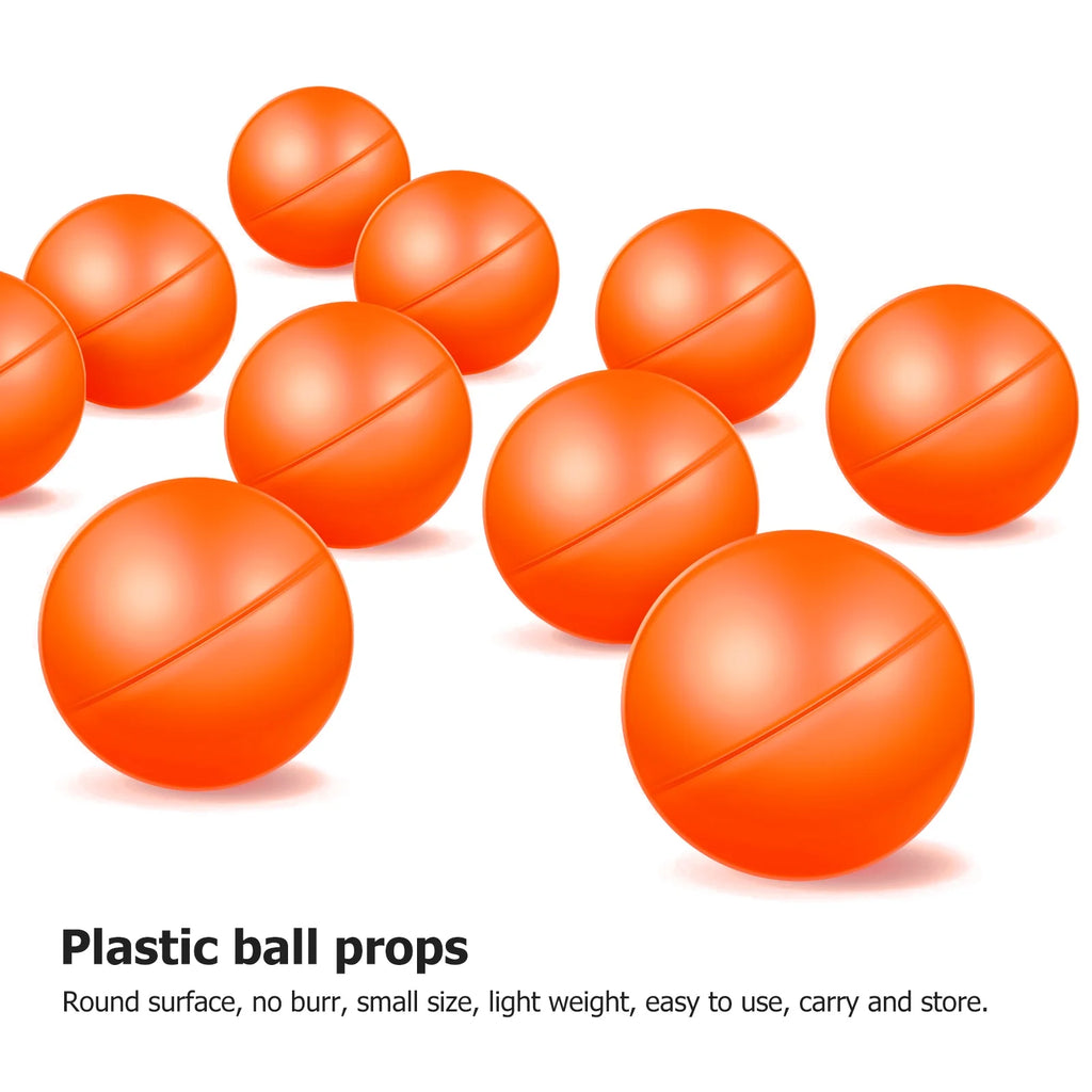 25 Pcs Plastic Hollow Openable Lottery Balls W431122