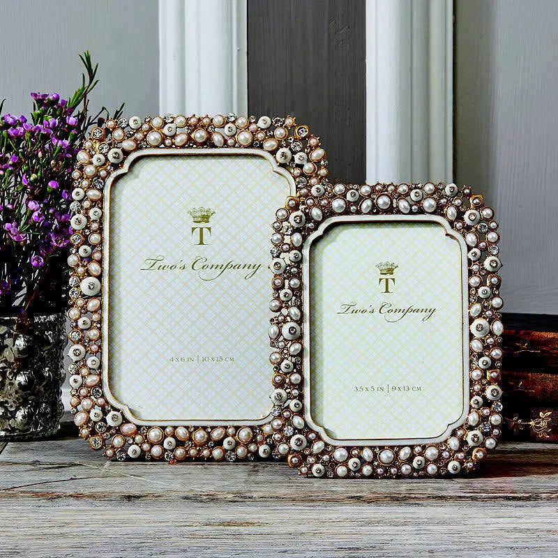 Set of 2 Crystal Photo Frames K7059