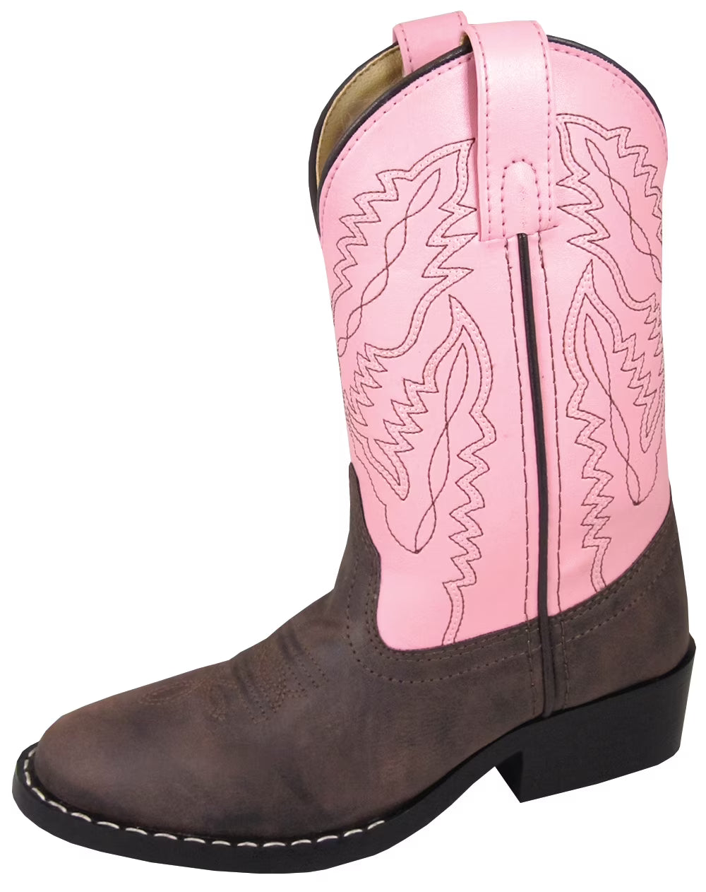 Toddler Girls Monterey Boots Brown/Pink, 8M M581133