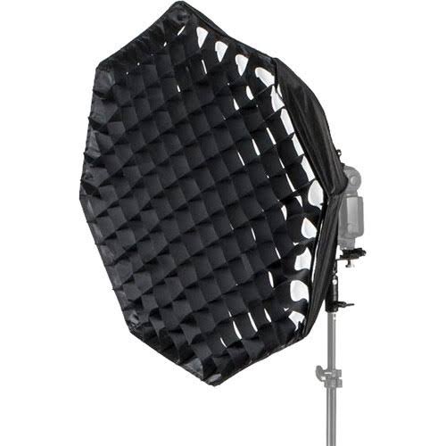 Collapsible Softbox for Speedlights with Grid E604