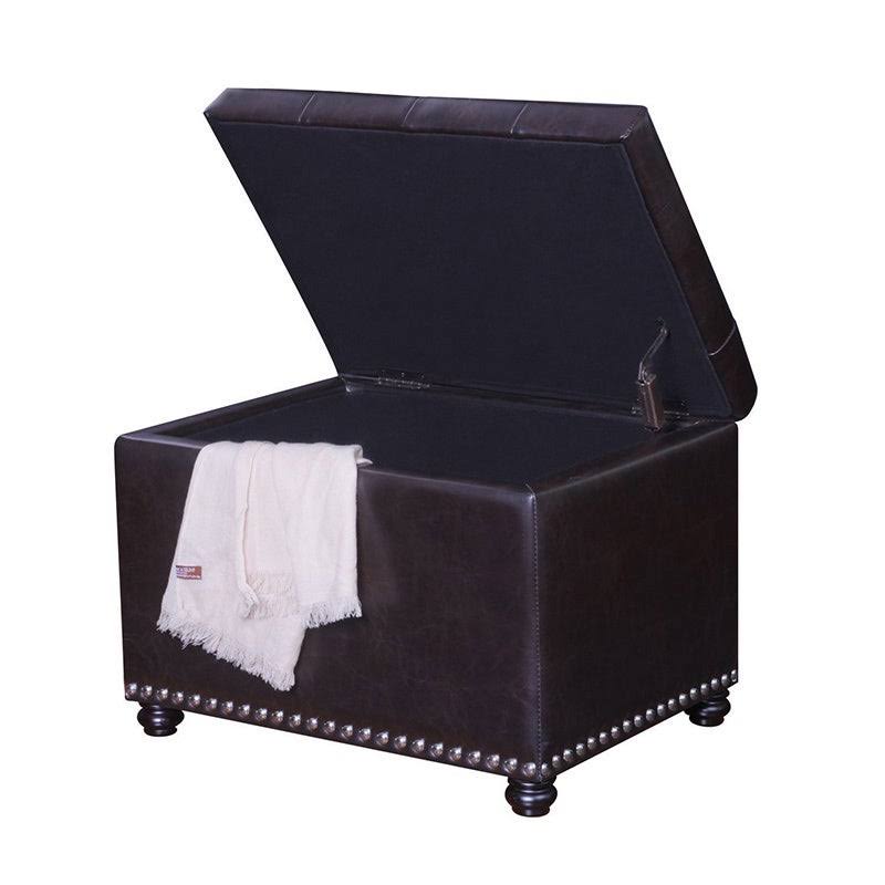 Rectangular Tufted Storage Ottoman P98274
