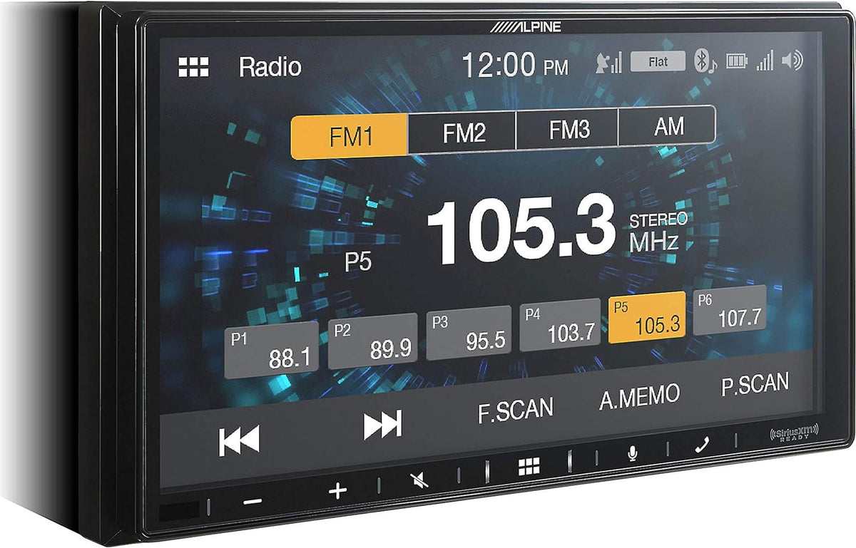 7 Receiver with Backup Camera and License Plate Frame Z821