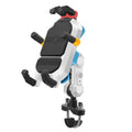 Waterproof Motorcycle Phone Mount Holder with 360° Rotation Handlebar Mount C9666