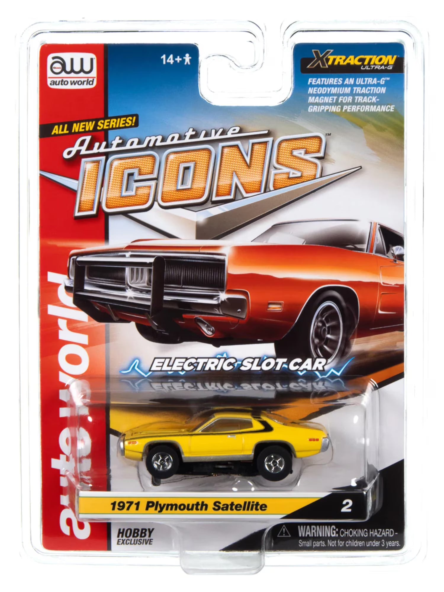1971 Plymouth Satellite HO Scale Slot Car B496592
