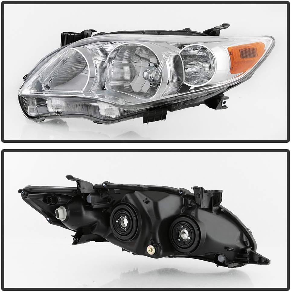 Chrome Housing Headlights Assembly for Toyota Corolla Z949