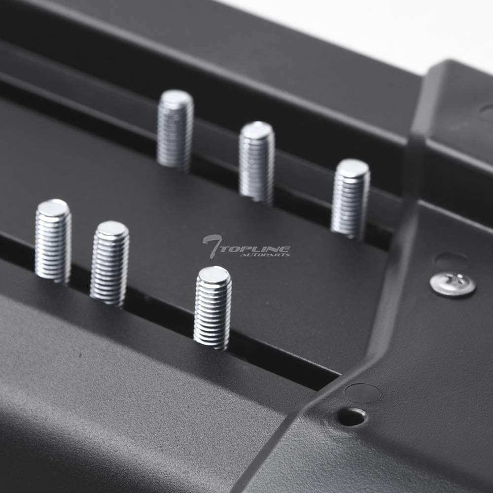 Matte Black Aluminum Side Step Rail Running Boards B188710