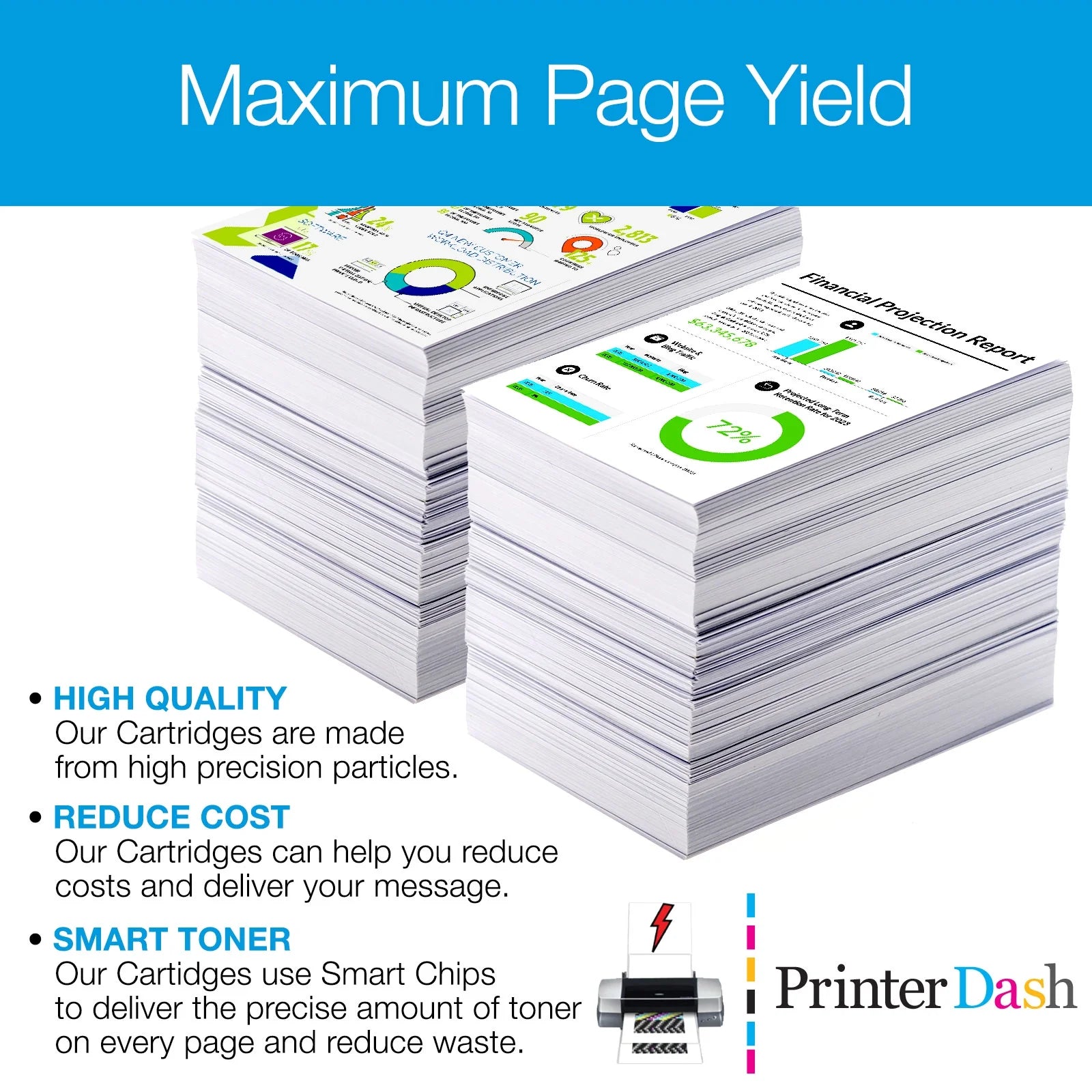 Replacement Red High Yield Postage Meter Inkjet (3/PK) B4269