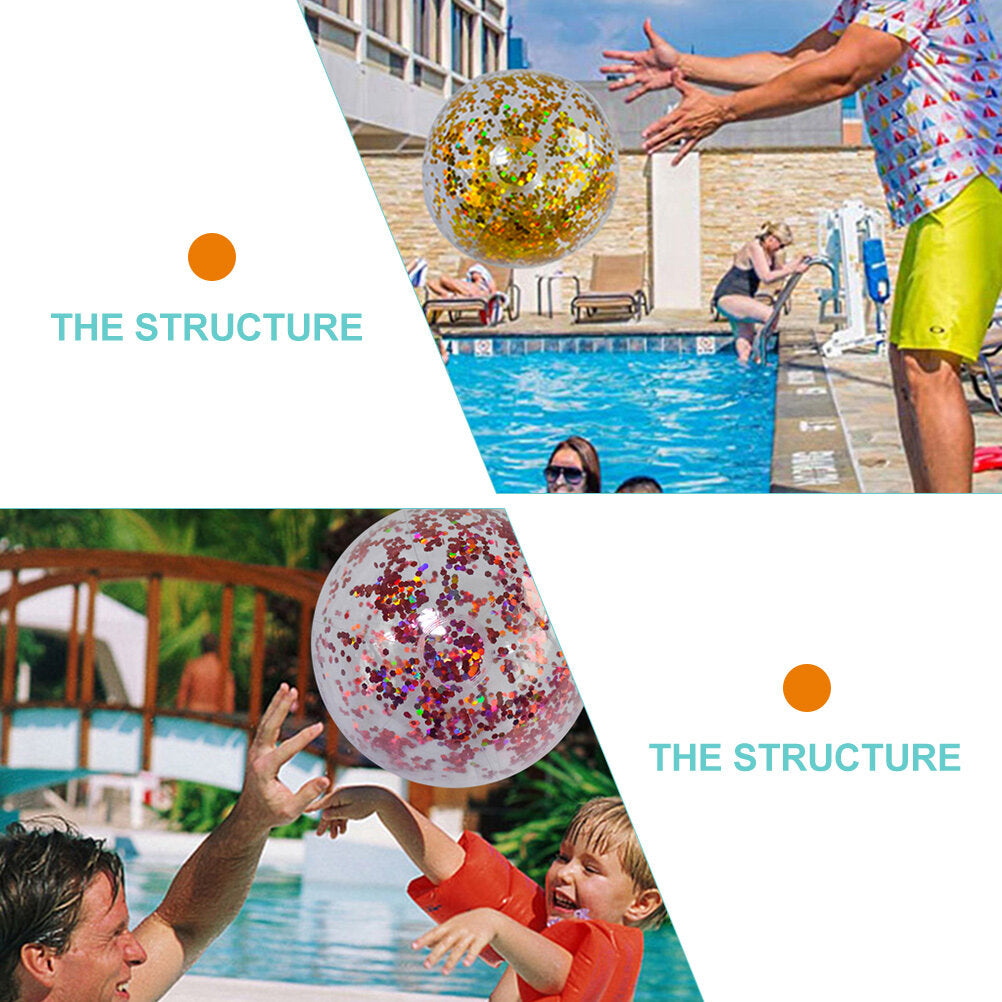 4 Pcs Inflatable Beach Balls M9217