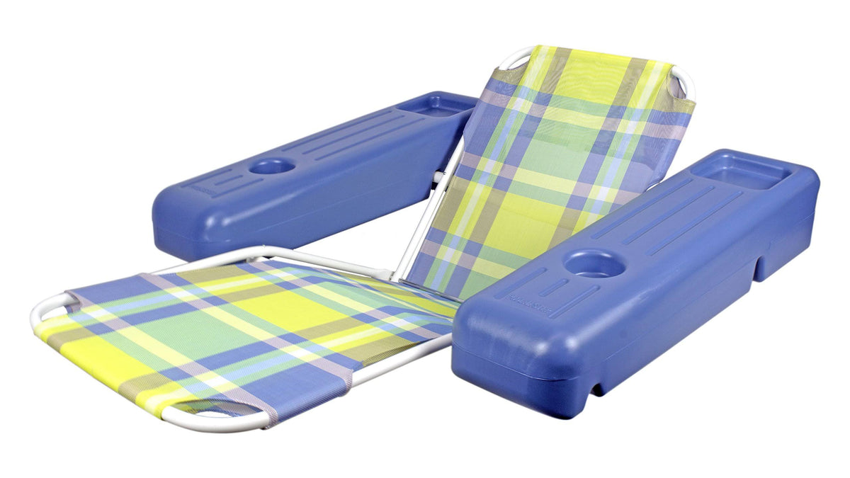 Caribbean Plaid Swimming Pool Lounge Float C1548