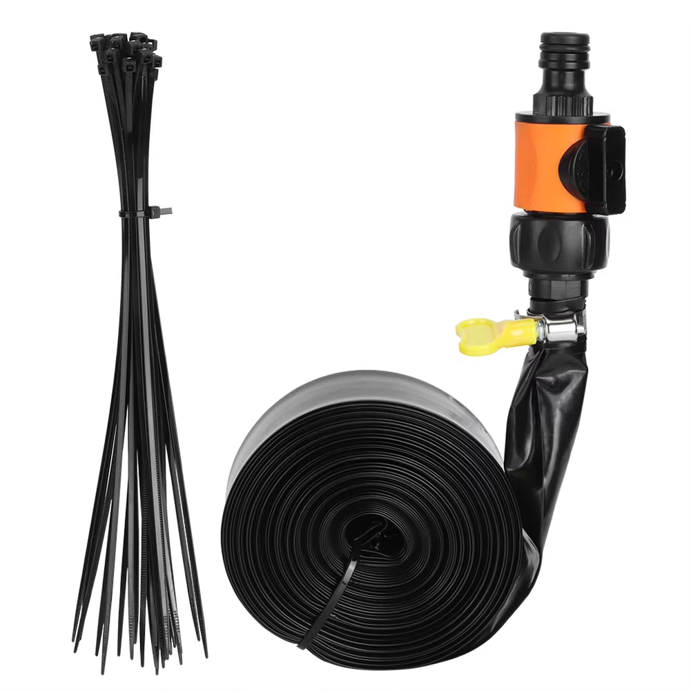Rociador de agua de trampolín al aire libre PVC Naranja 15m Z6716