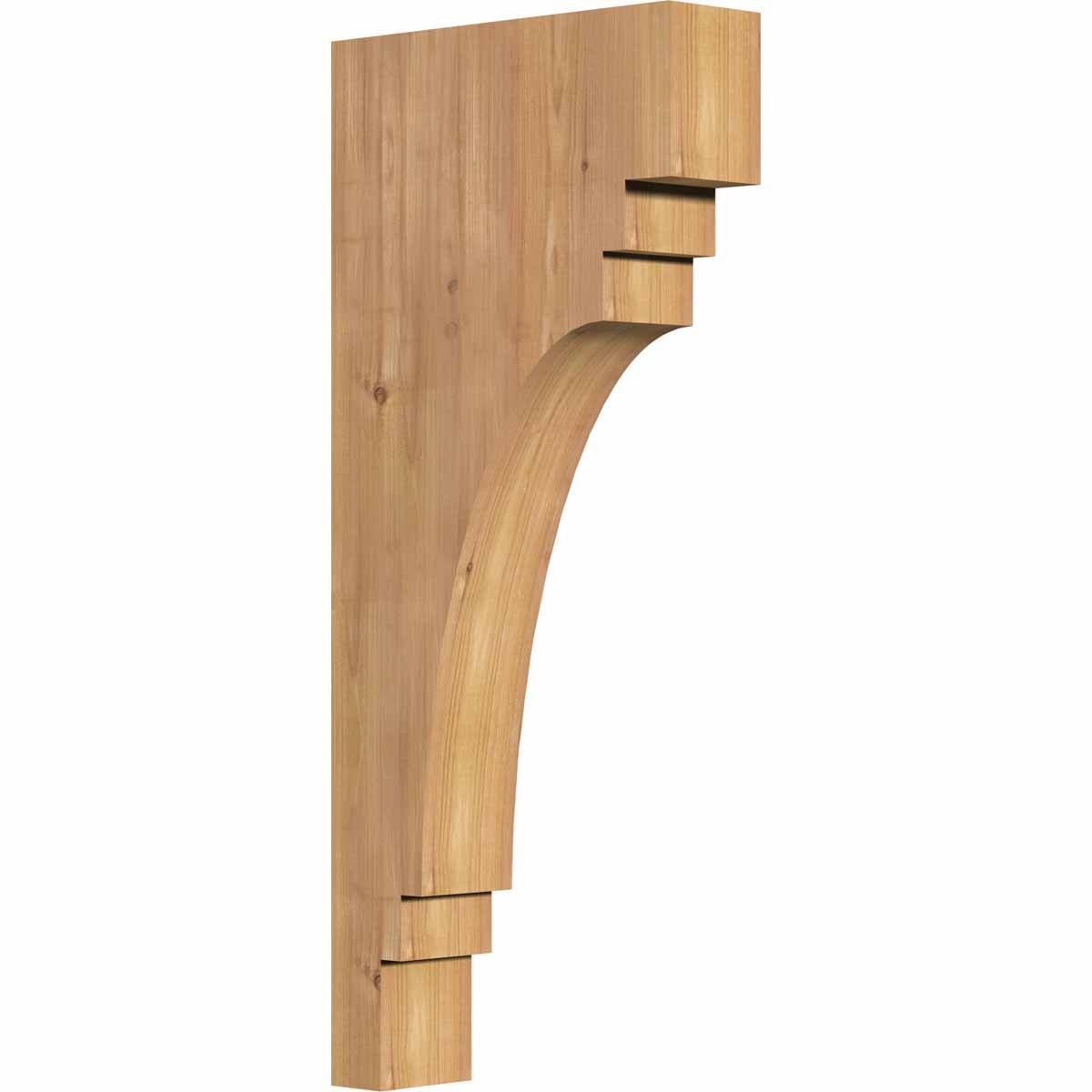 Pescadero Smooth Corbel, Western Red Cedar C1737