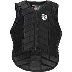 Black Youth Eventer Protective Vest W7444