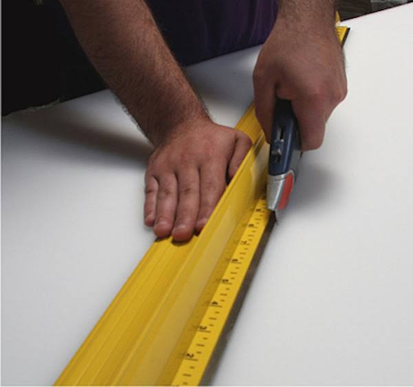 64x22 Steel Safety Ruler O642108