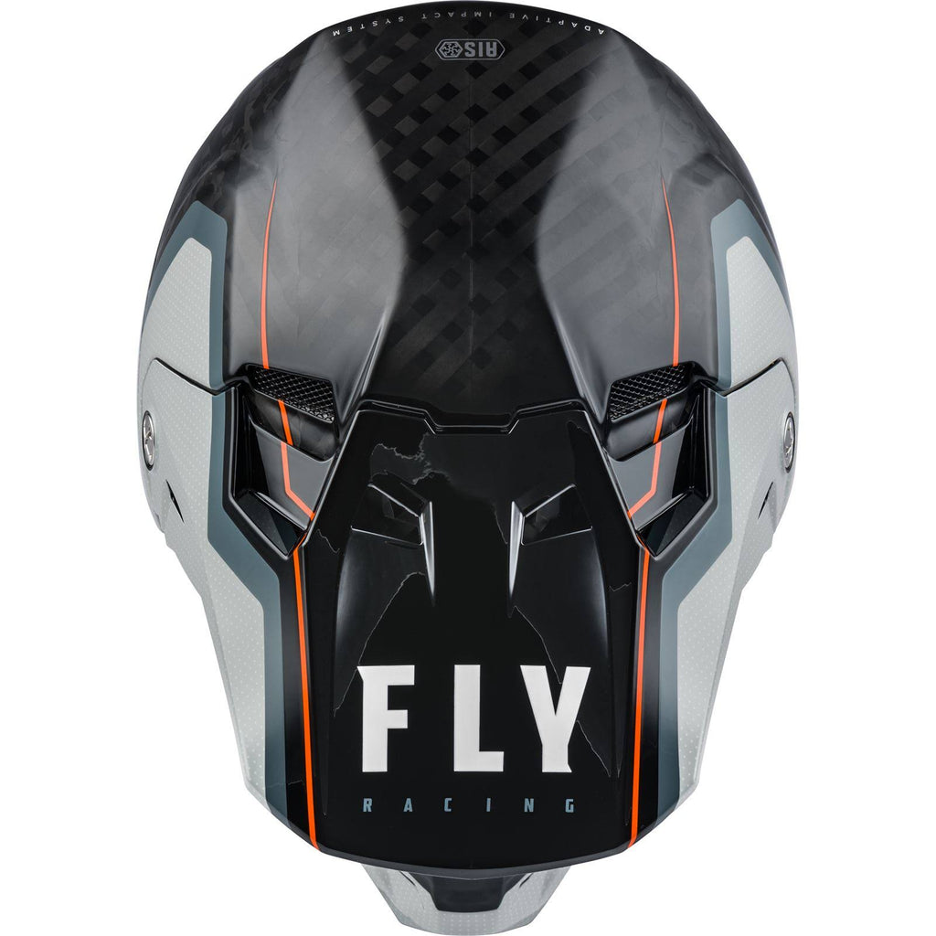 Black/Grey/Orange Carbon Axon Helmet E334978