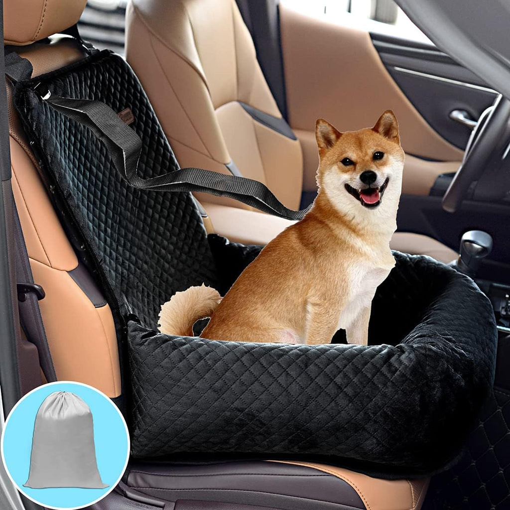 Gray Dog Car Seat Pet Travel Safety Seat X205