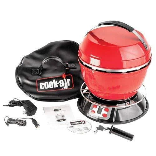 Portable Grill Red W98290