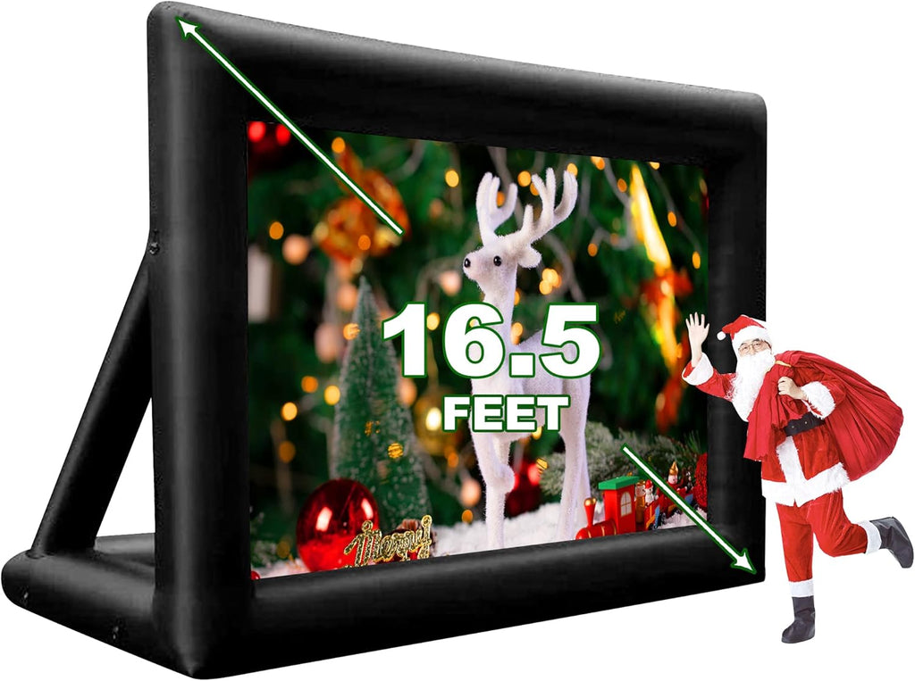 Inflatable Projector Screen with Air Blower and Carry Bag F5339