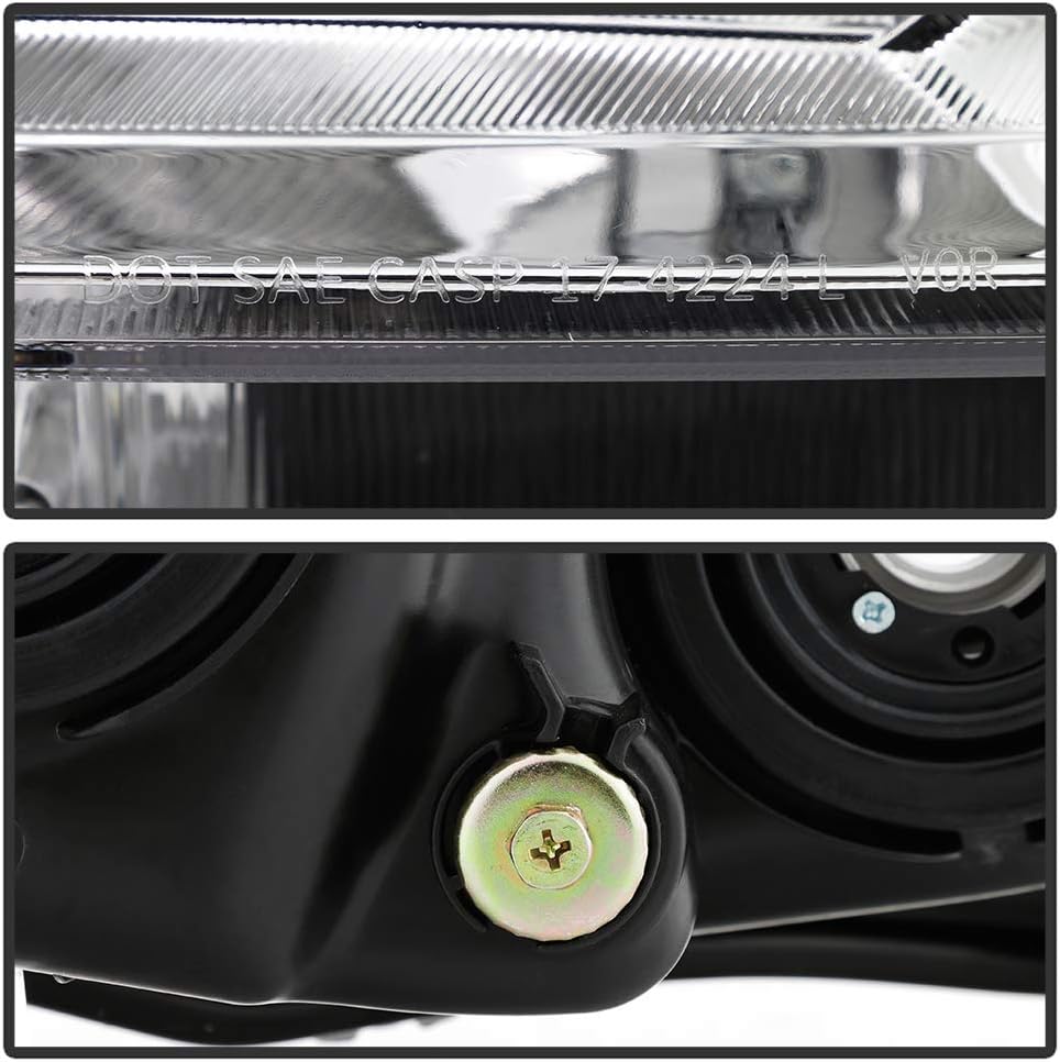 Chrome Housing Headlights Assembly for Toyota Corolla Z949