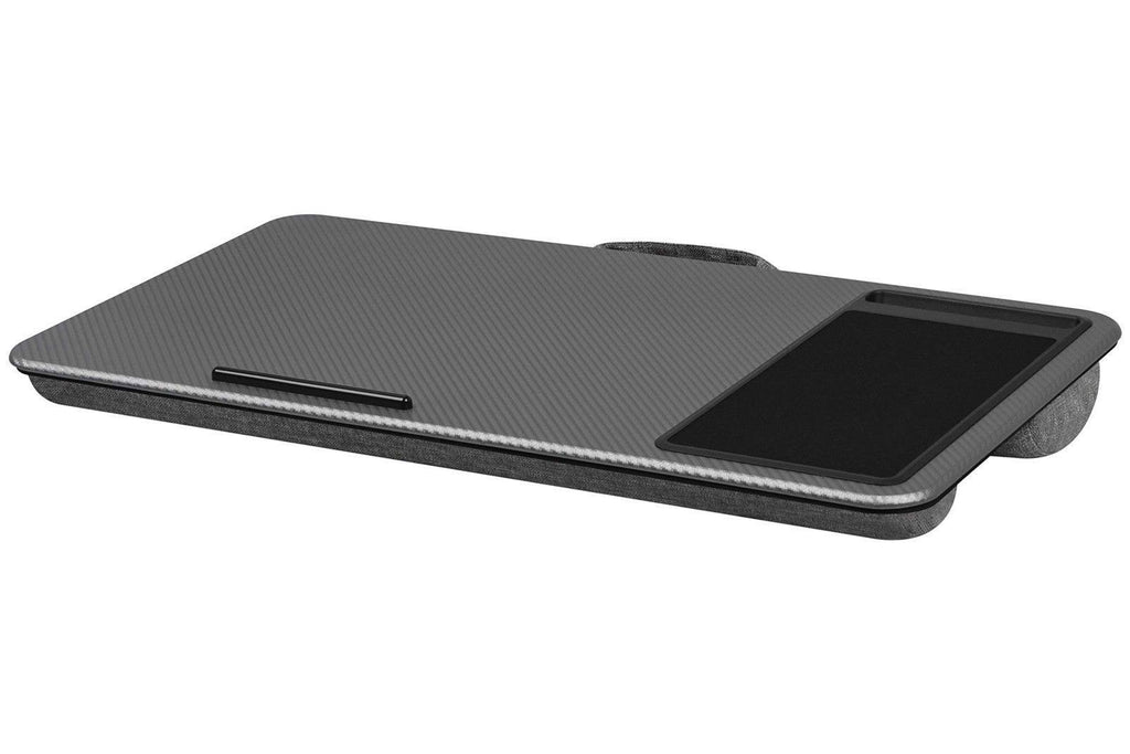 Silver Carbon Lap Desk C593