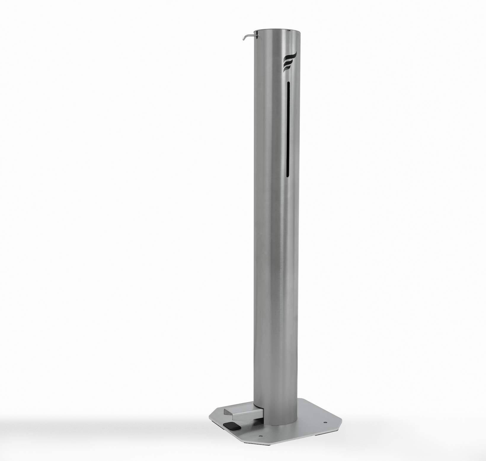 Large Hand Sanitizing Station Pedal Dispenser 39” Stand N97139