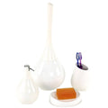 White Bathroom Accessory Set C6963
