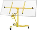 16 ft Drywall Rolling Lift Panel Hoist Jack with Caster Wheel Y269