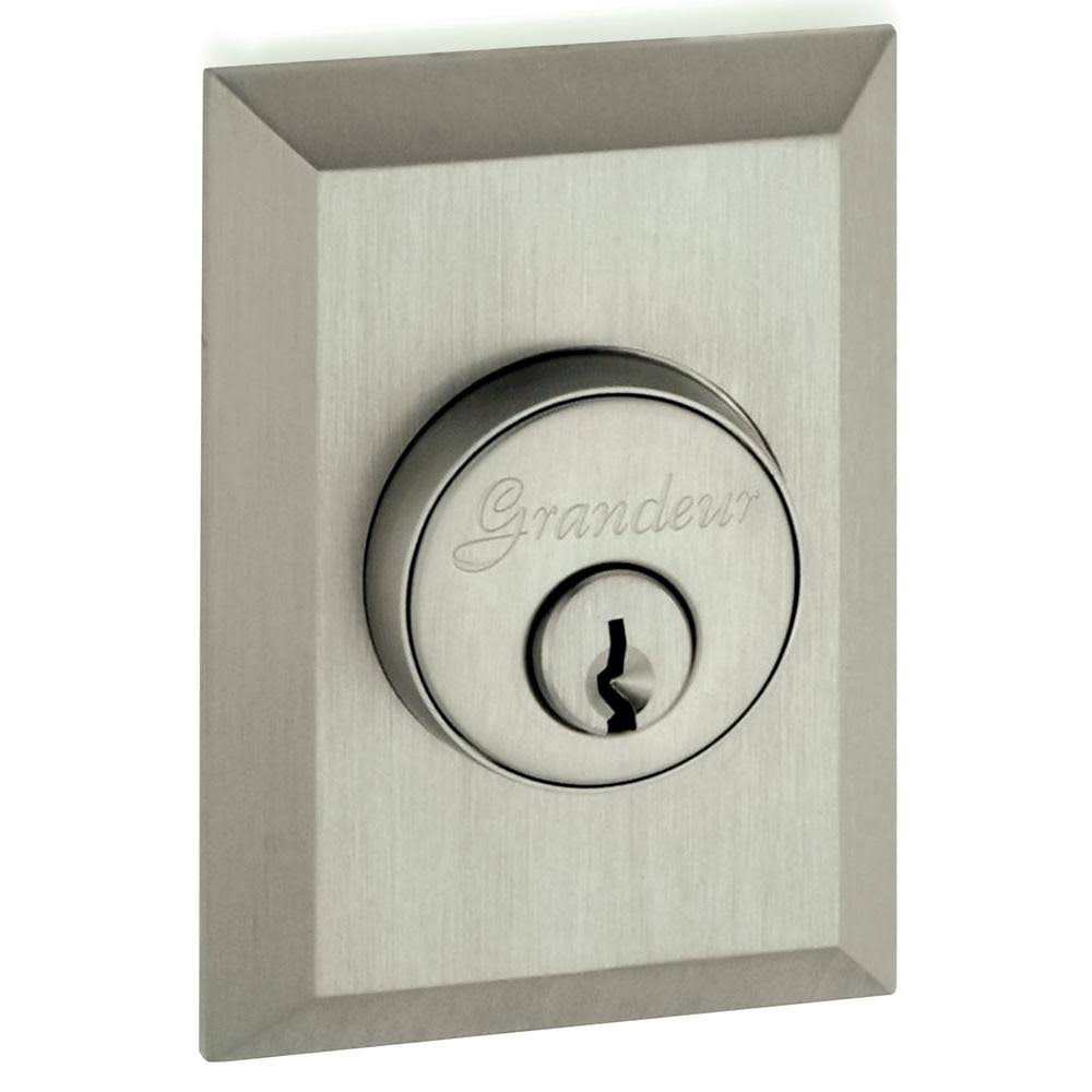 Double Cylinder Deadbolt in Satin Nickel L529259