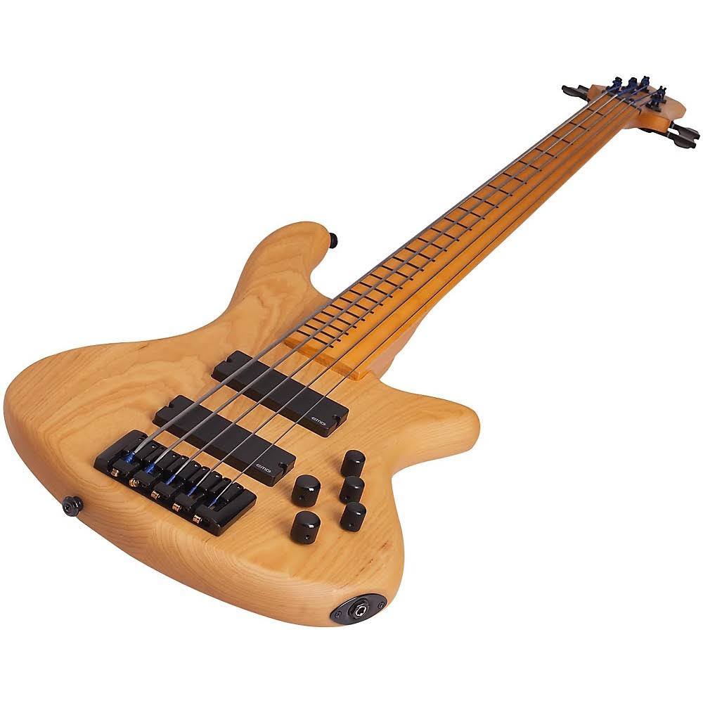 Aged Natural Satin Fretless Electric Bass Q341
