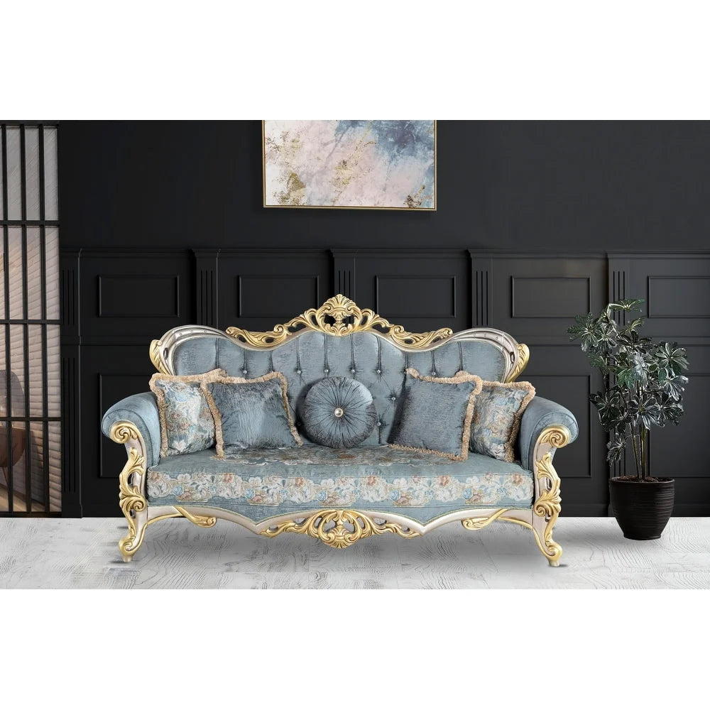 3 Pieces Living Room Set Sofa Chair Coffee Table K138116