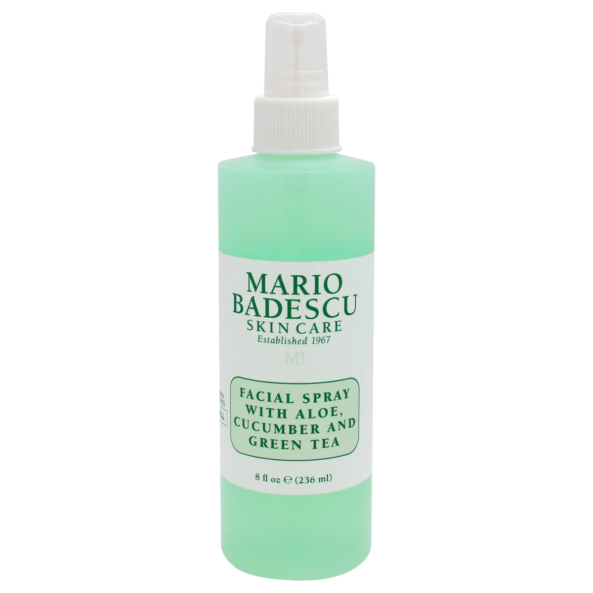 Facial Spray with Aloe Cucumber and Green Tea - 8 oz Spray S99444