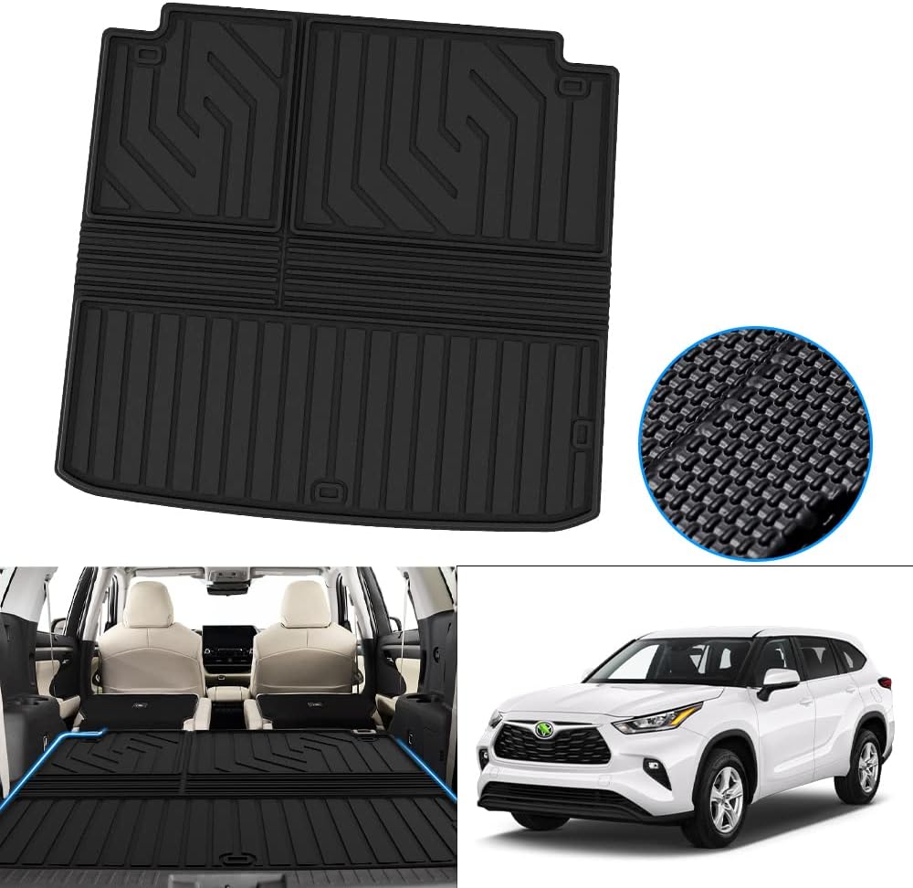 Cargo Liner Trunk Mat All Weather TPE Pack of 2 V350025