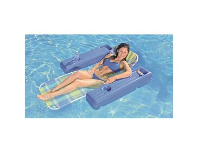 Caribbean Plaid Swimming Pool Lounge Float C1548